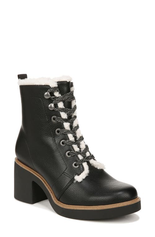 Rhodes Faux Shearling Lined Bootie in Black