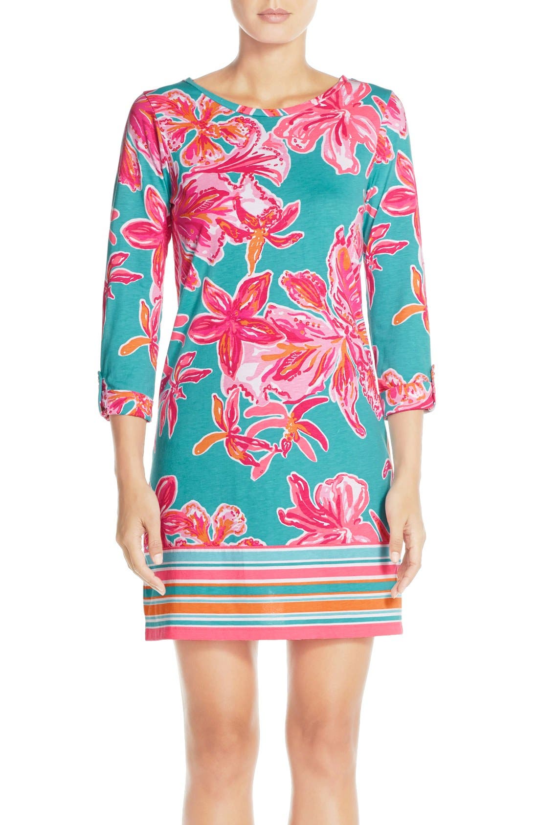 Lilly Pulitzer® 'Linden' Print Pima Cotton Shift Dress (Nordstrom