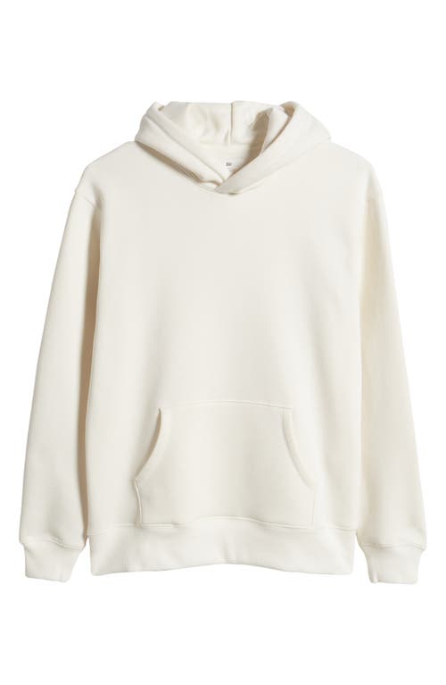 Shop Bp. Fleece Hoodie In Ivory Egret