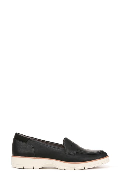 Shop Dr. Scholl's Nice Day Penny Loafer In Black/white