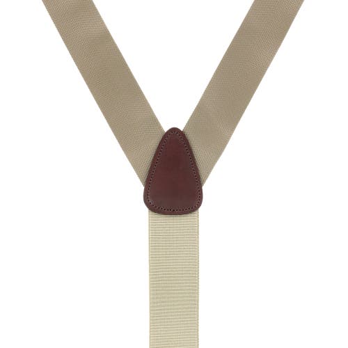 TRAFALGAR TRAFALGAR BIG & TALL HUDSON SOLID BUTTON END SUSPENDERS