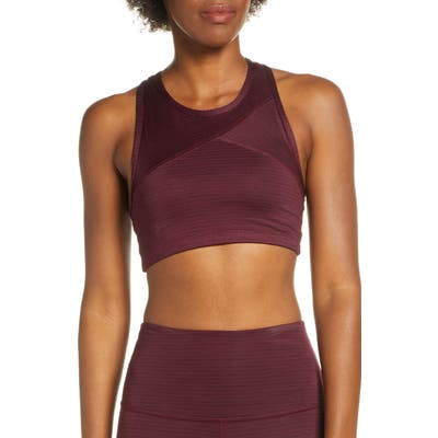 Beyond Yoga Out Of Line Racerback Sports Bra