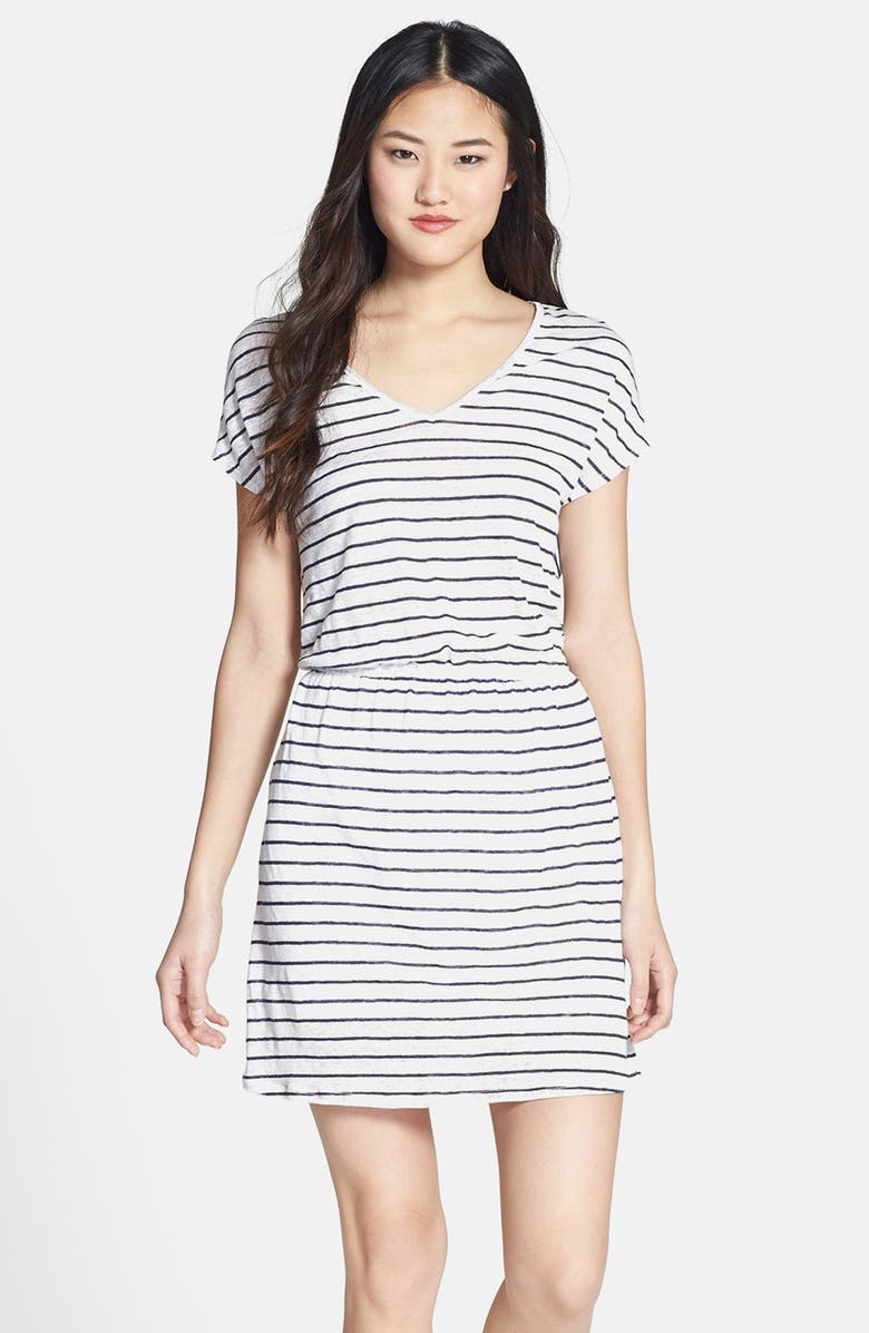 Three Dots Stripe Linen Dress | Nordstrom