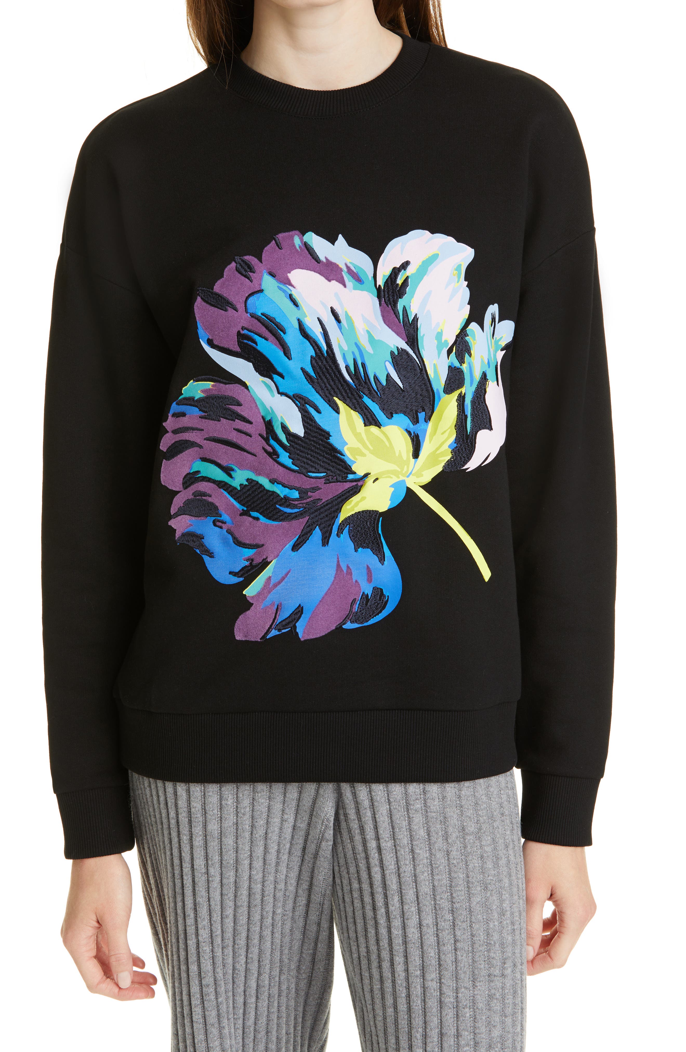 floral sweaters
