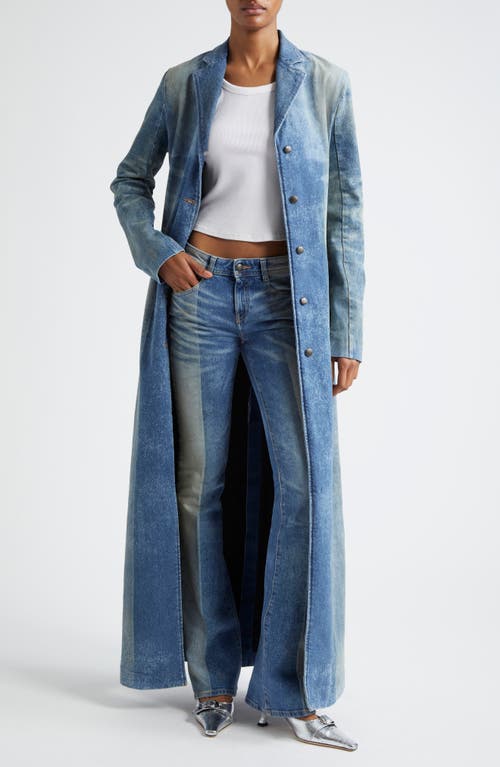 DIESEL® De-Lamour Longline Denim Coat 