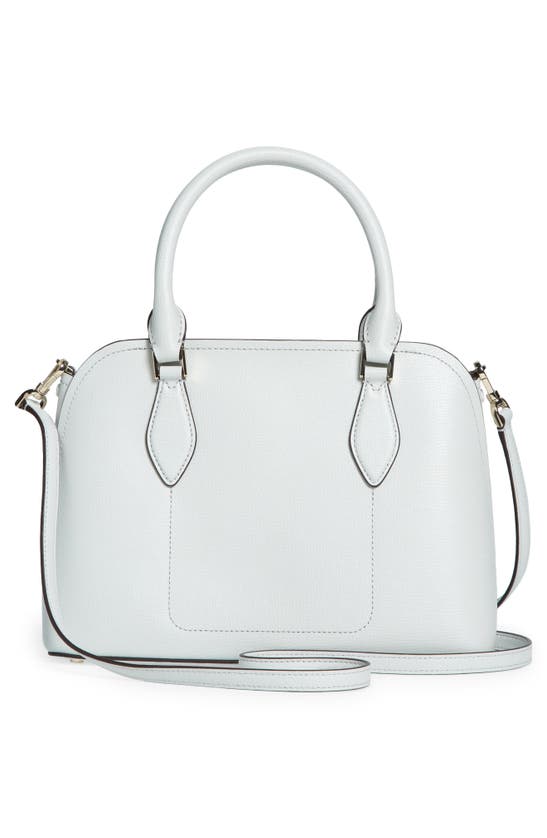 Shop Kate Spade Darcy Small Leather Satchel Bag In Moonlight