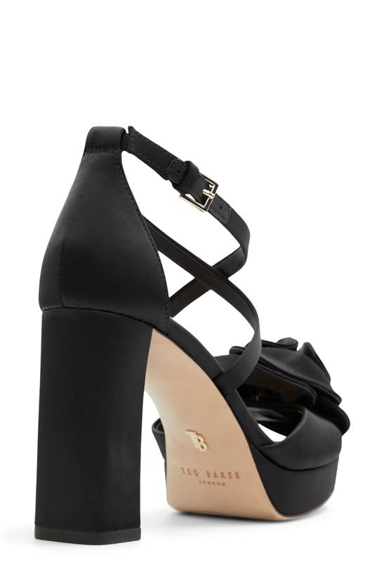 Shop Ted Baker Maddy Rose Platform Sandal In Black