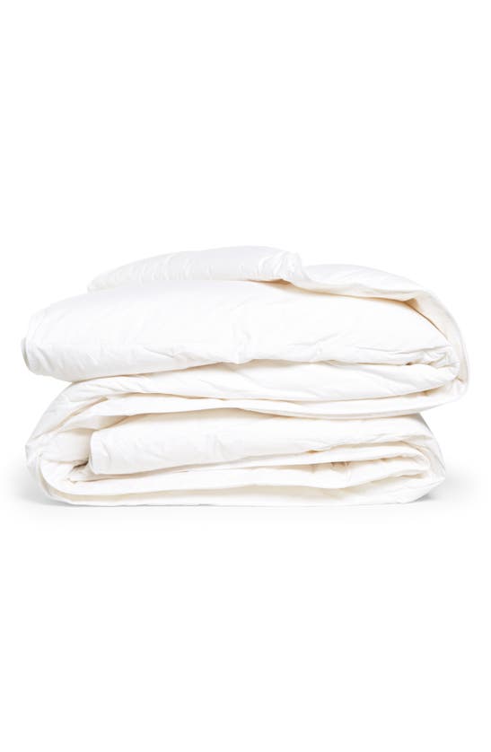 Fluffco Down Blend Comforter In White