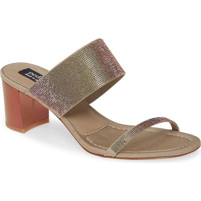 Pedro Garcia Xina Crystal Embellished Slip-On Sandal