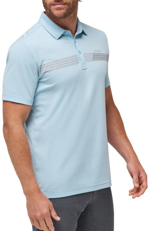 Shop Travismathew Kalama Cove Polo In Dream Blue