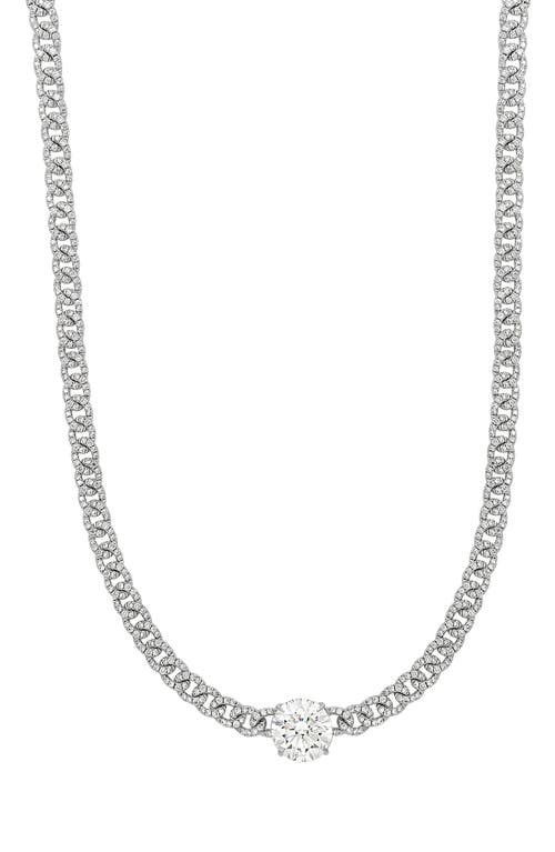 Bony Levy Collectors Diamond Cuban Chain Necklace in 18K White Gold
