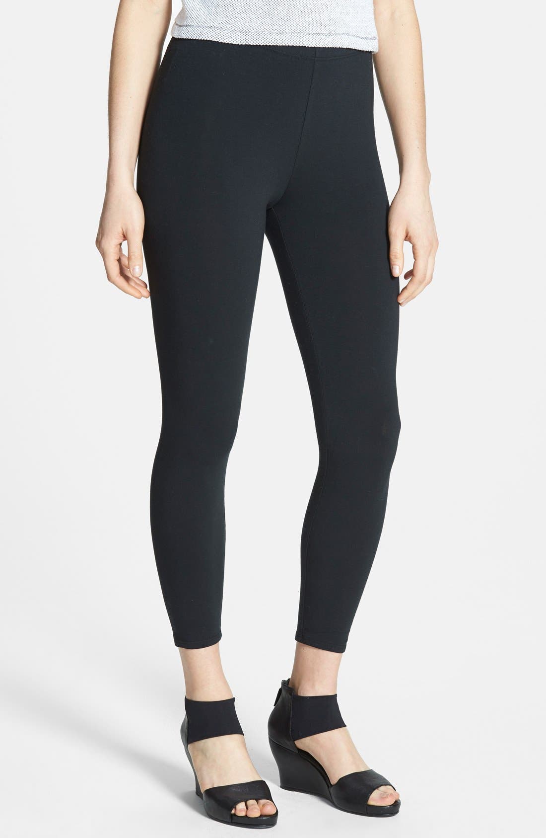 Eileen Fisher Organic Cotton Crop Leggings Only) Nordstrom