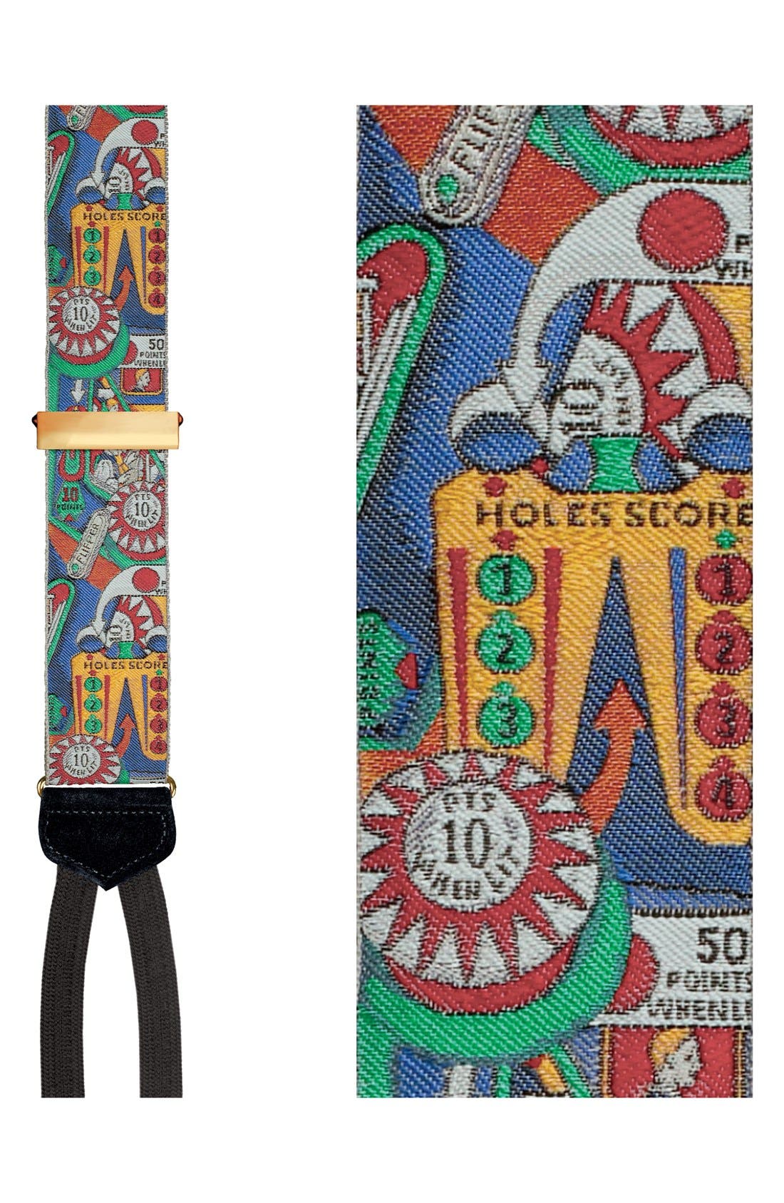 Trafalgar 'Full Tilt' Silk Suspenders (Limited Edition) Nordstrom