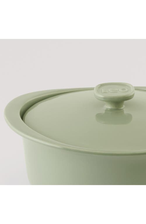 Berghoff Leo Balance 4.5-quart Stone Casserole In Sage
