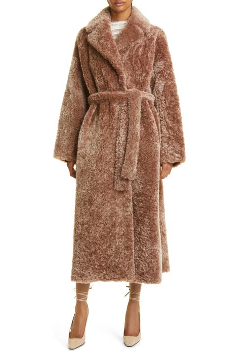 Joe Browns Womens Fantastic Faux Fur Coat - Size: 10 - Natural