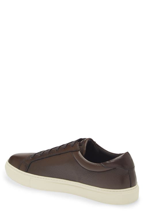 To Boot New York Men's Pescara Leather Low-top Sneakers In Brown