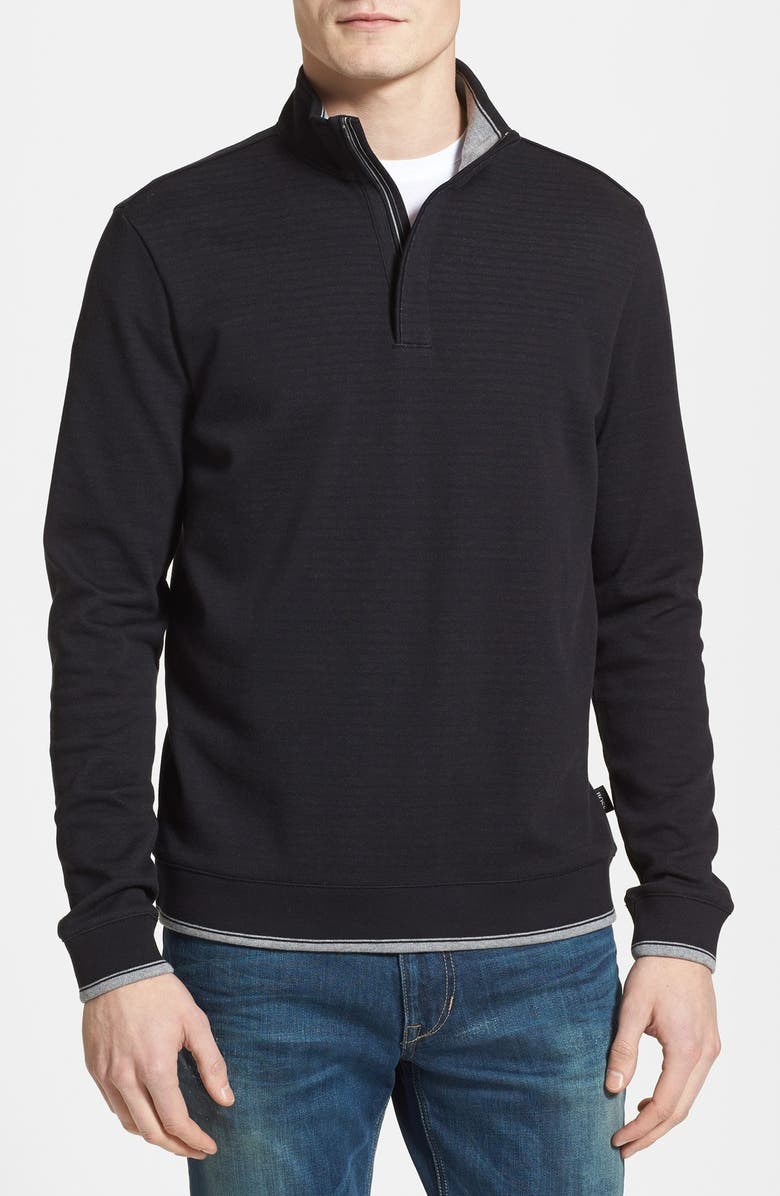 BOSS HUGO BOSS 'Piceno 34' Quarter Zip Sweater | Nordstrom