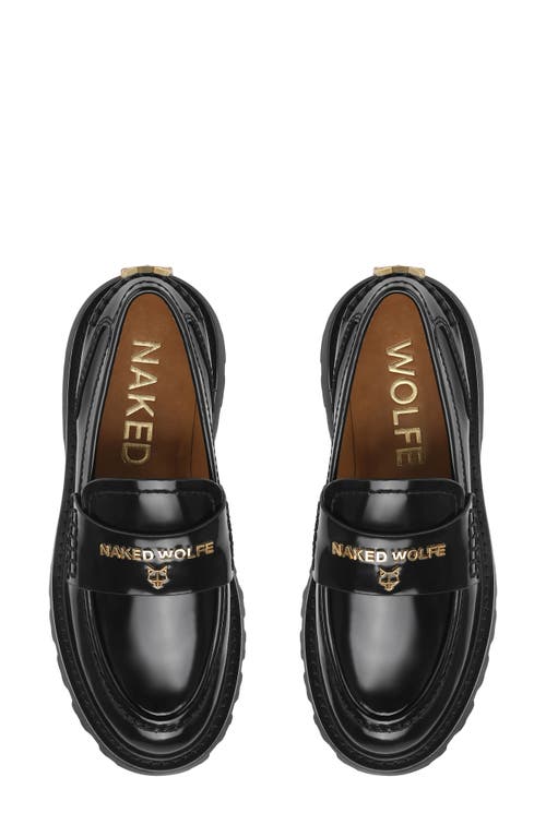 Shop Naked Wolfe Flawed Platform Loafer In Black