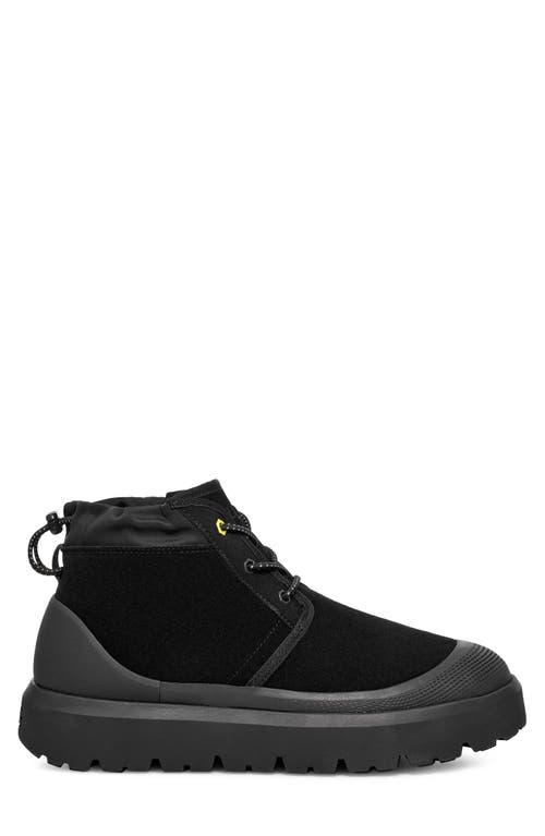 Shop Ugg(r) Neumel Waterproof Hybrid Boot In Black/black