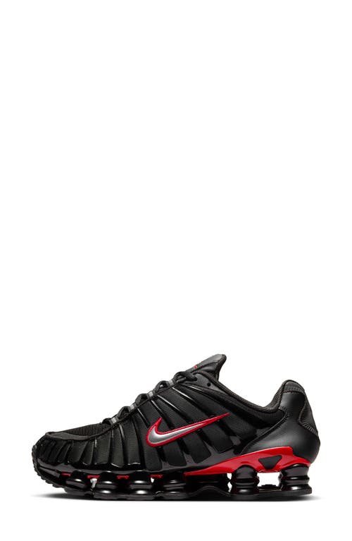 Shop Nike Shox Tl Sneaker In Black/red/silver