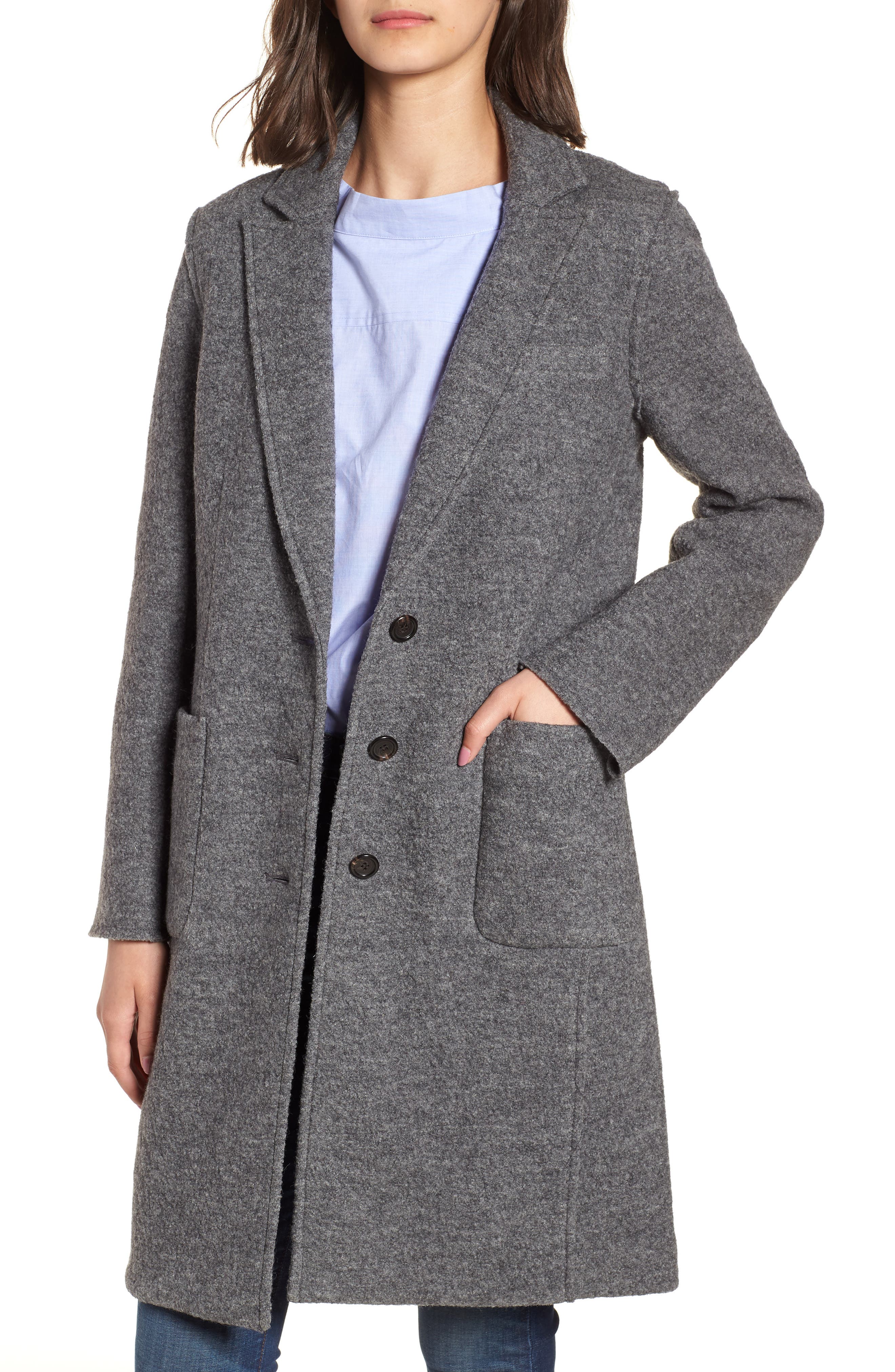 j crew factory boiled wool topcoat