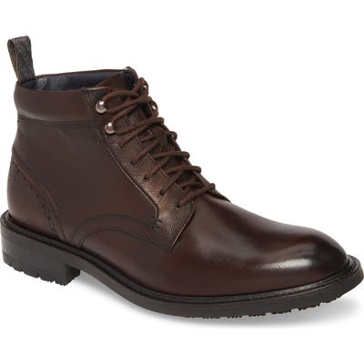 Ted Baker Wottsn Plain Toe Boot, Brown