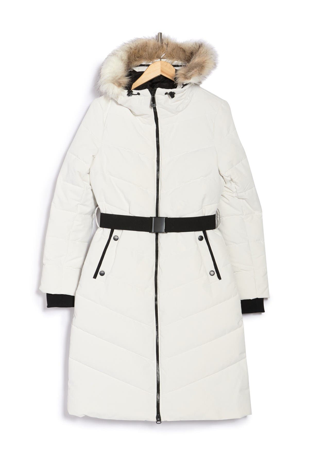 NOIZE | Capri Faux Fur Hooded Quilted Parka | Nordstrom Rack