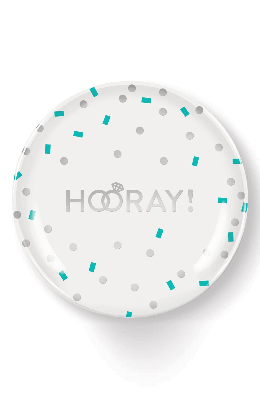 Fringe Studio 'Hooray' Round Ceramic Tray Nordstrom