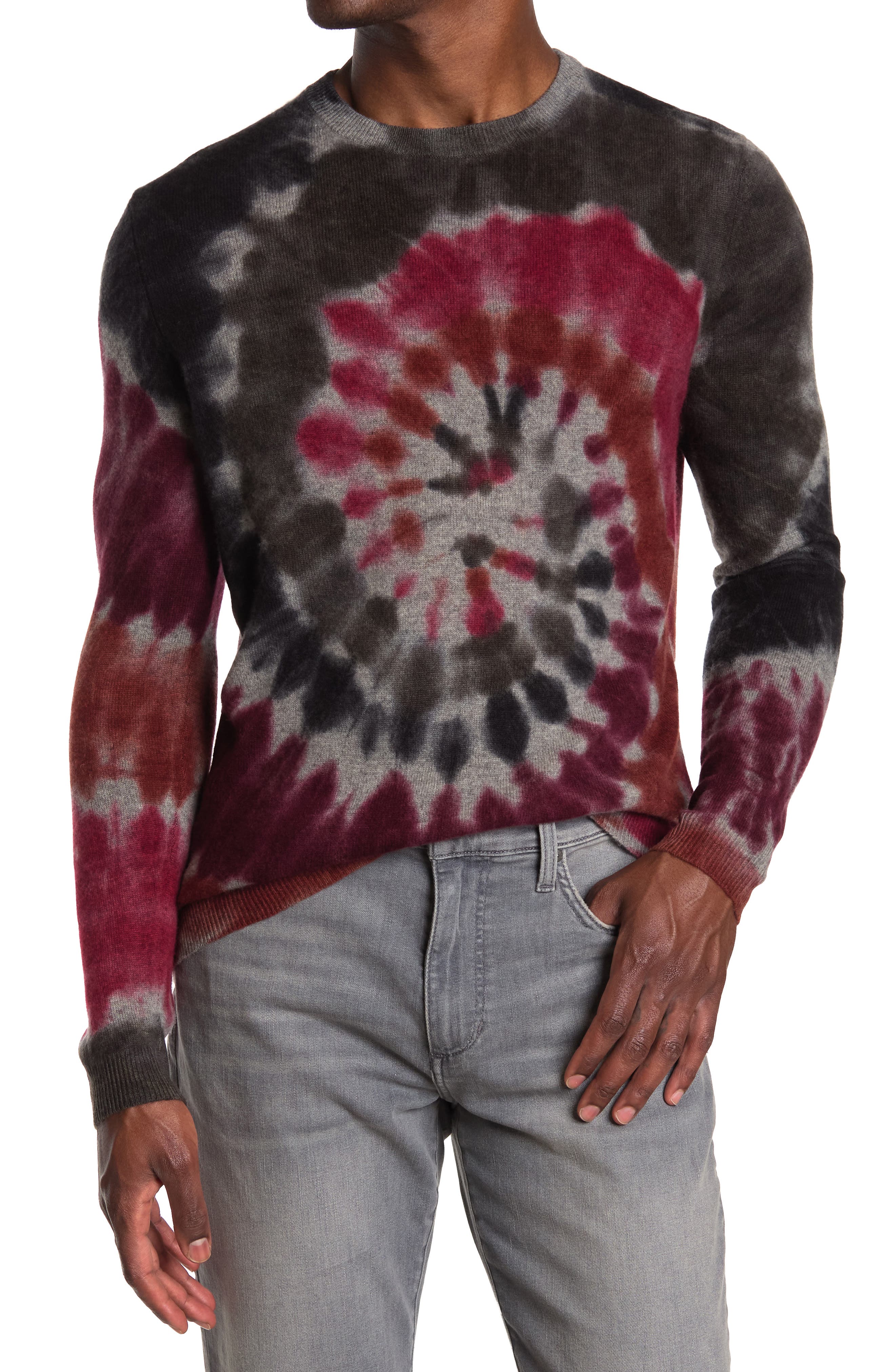 tie dye cashmere sweater CEGICAP