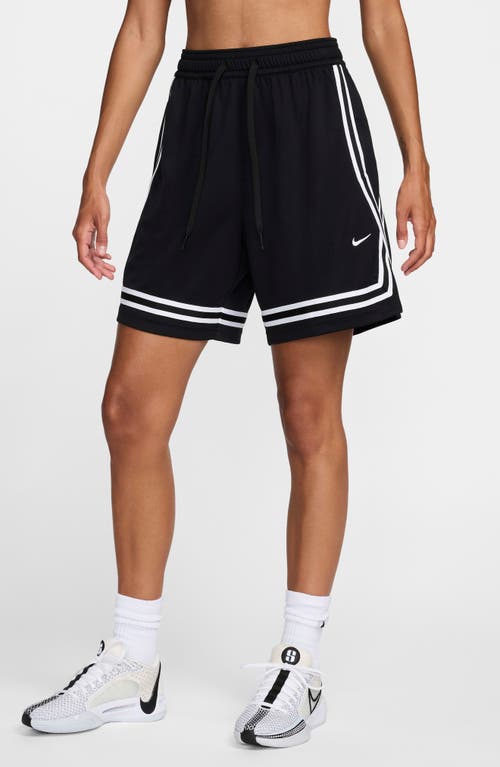 Shop Nike Crossover Dri-fit 7-inch Basketball Shorts In Black/black/white