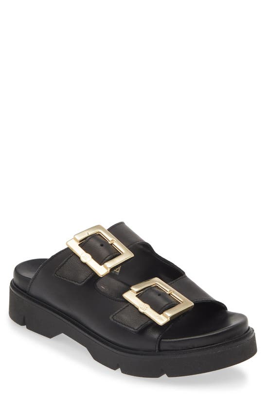 Shop The Flexx Anastasia Buckle Sandal In Black