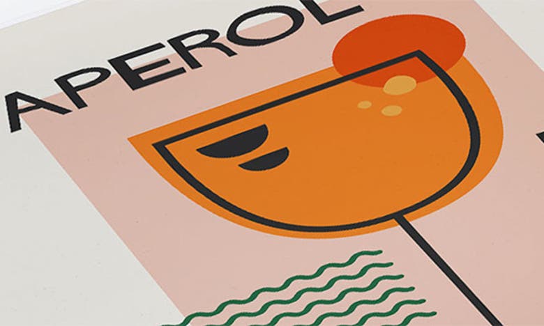 Deny Designs Aperol Spritz Tray In Cream