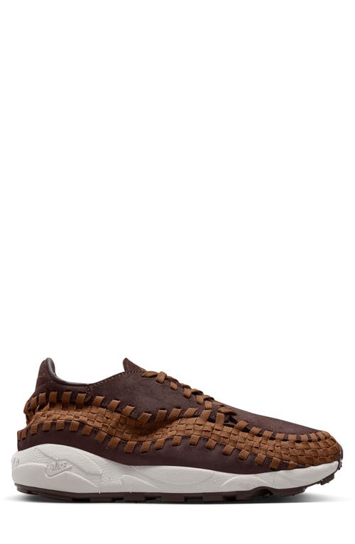 Shop Nike Air Footscape Woven Sneaker In Earth/light British Tan