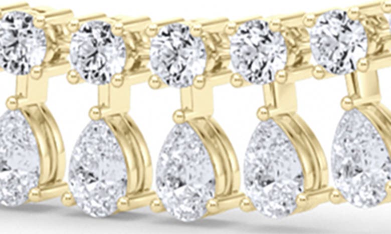 Hautecarat Lab Created Diamond Frontal Necklace In 18k Yellow Gold