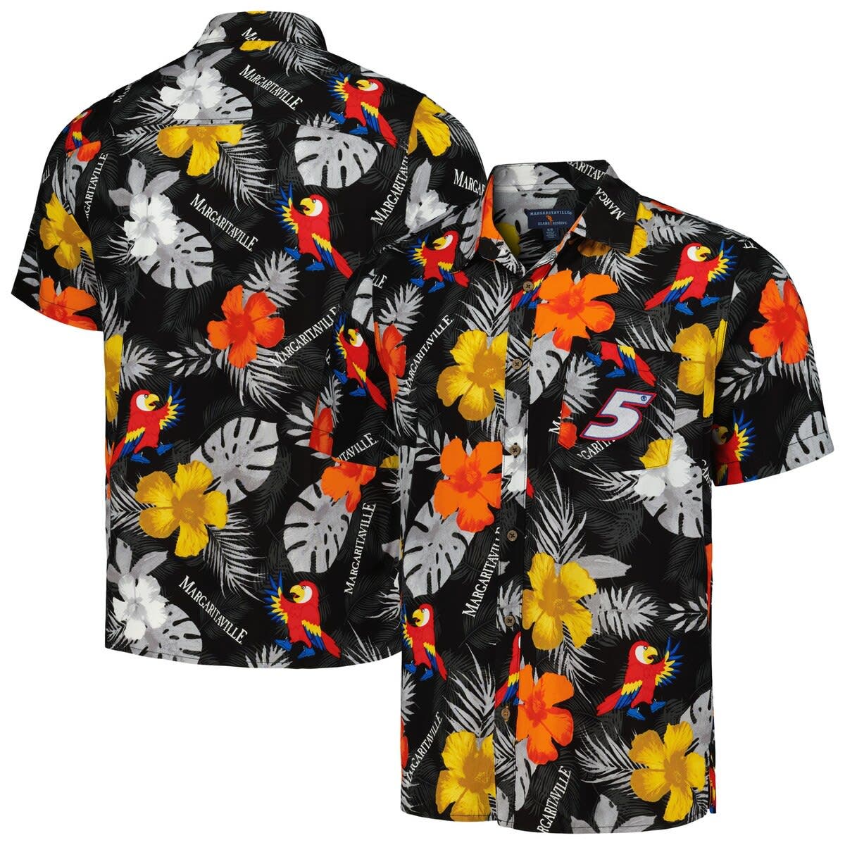 Margaritaville Men's Margaritaville Black Kyle Larson Island Life ...