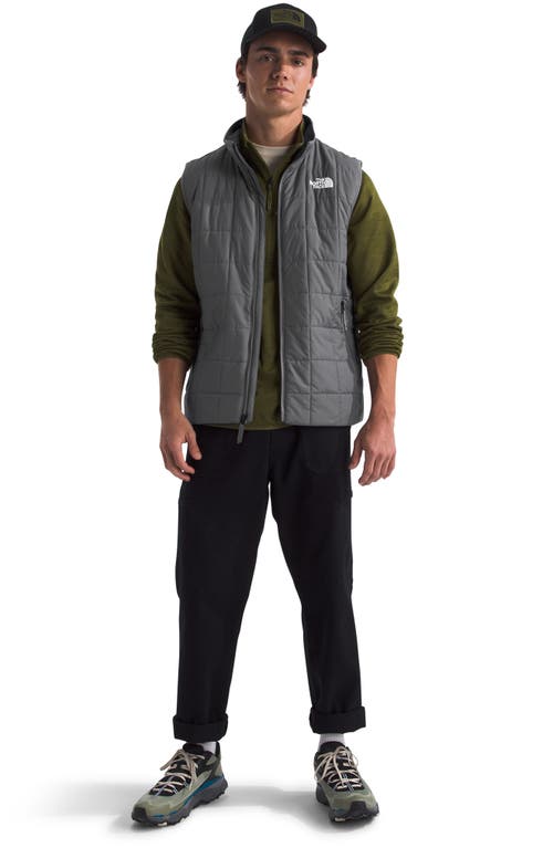 The North Face Junction Heatseeker Eco Vest In Smoked Pearl