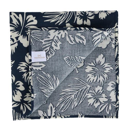 Trafalgar Mana Hawaiian Print Cotton Handkerchiefs In Multiple
