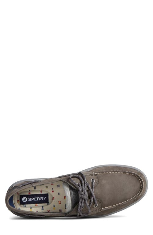 Shop Sperry Top-sider® Billfish 3-eye Nautical Boat Shoe In Grey