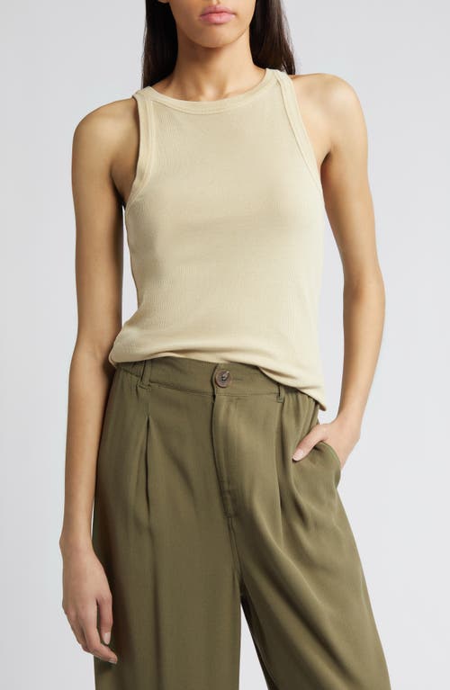 Treasure & Bond Cutaway Shoulder Cotton Blend Tank at Nordstrom,