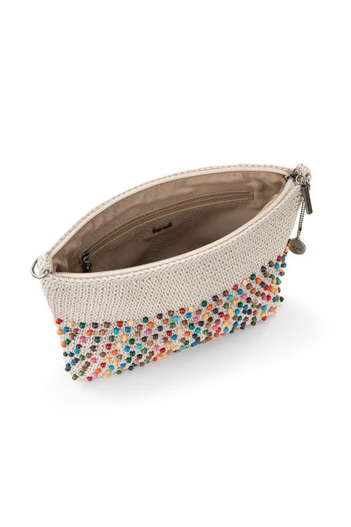 The Sak Lumi Covertible Crossbody In Ecru Multi Beads