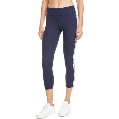 Tory Sport Banner 7/8 Leggings, Blue