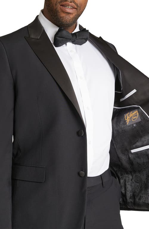 Johnny Bigg Elvis Tuxedo Suit Jacket In Black