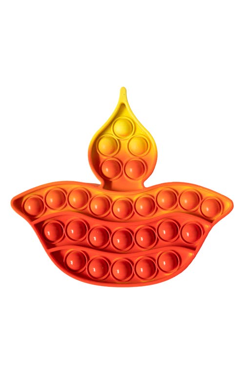 KULTURE KHAZANA Diwali Burst Fidget Toy in Orange/red/yellow at Nordstrom