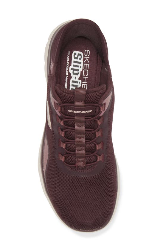 Shop Skechers Hands Free Slip-in Sneaker In Plum
