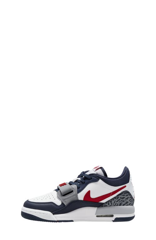 Nike Air Jordan Legacy 312 Low Sneaker In White/varsity Red/navy