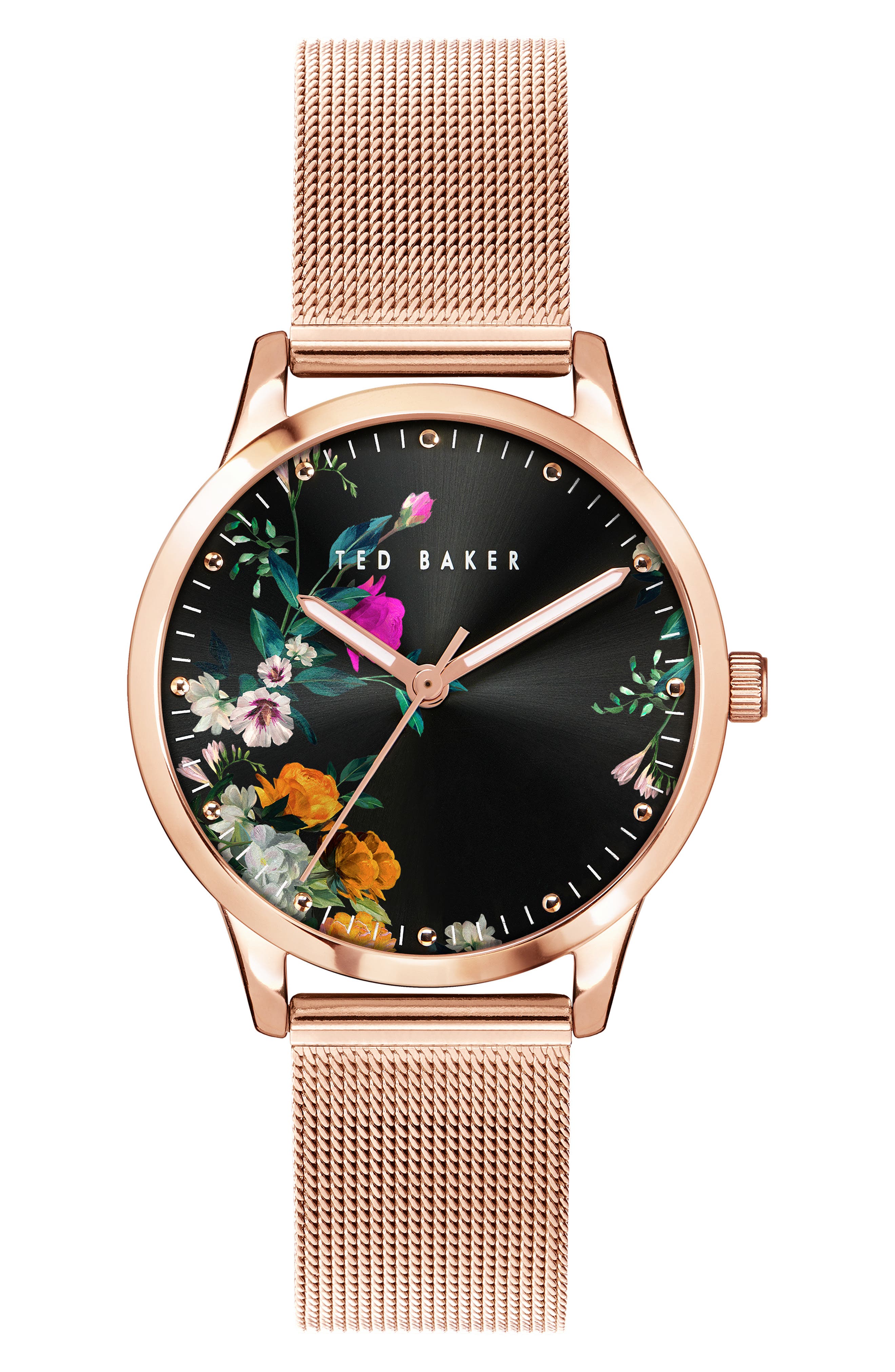 ted baker watches women's rose gold