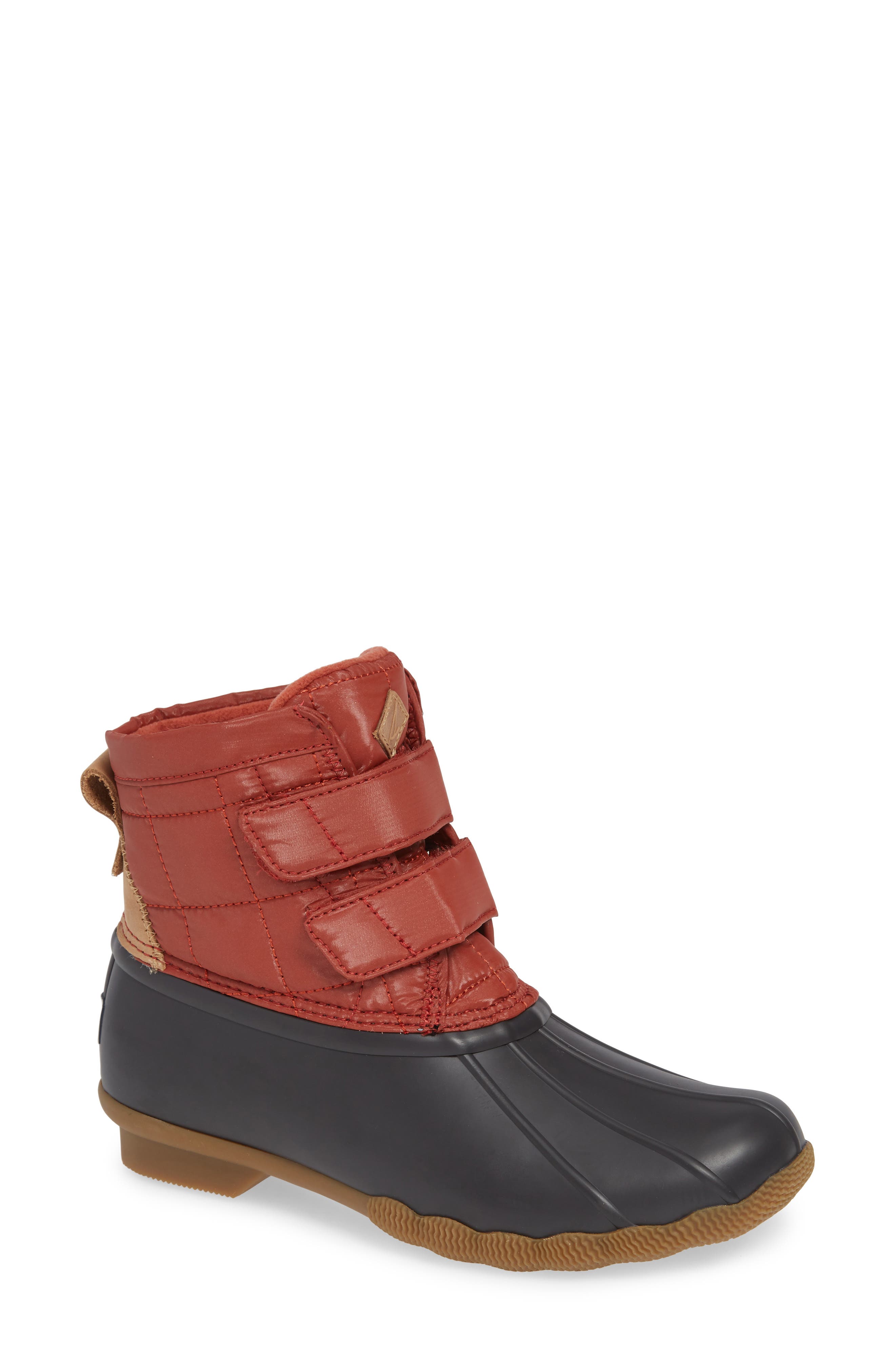 sperry low cut rain boots