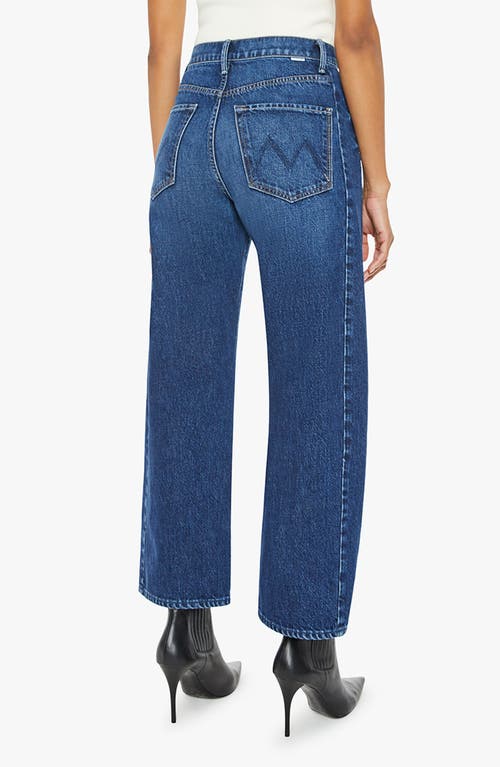 Mother The Half Pipe Flood High Waist Ankle Wide Leg Jeans In Did You Bring Me Anything