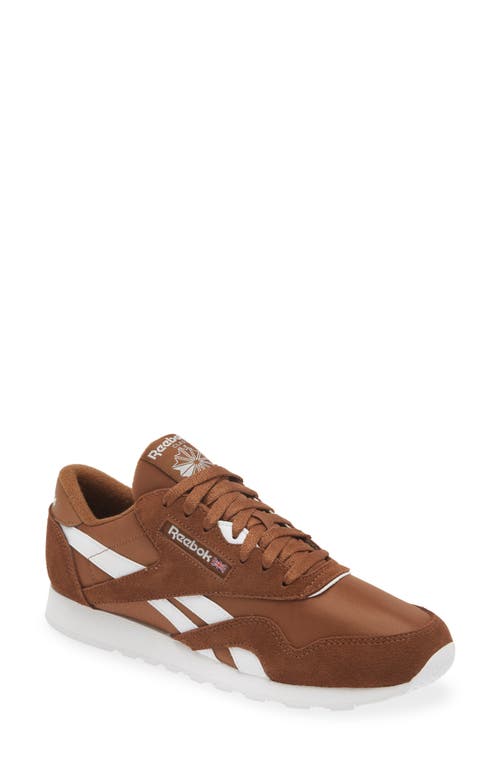Reebok Classic Sneaker in Brown/white at Nordstrom, Size 11.5