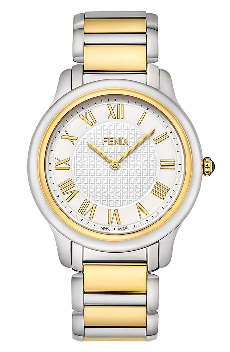 Fendi 'Classico' Round Bracelet Watch, 40mm | Nordstrom